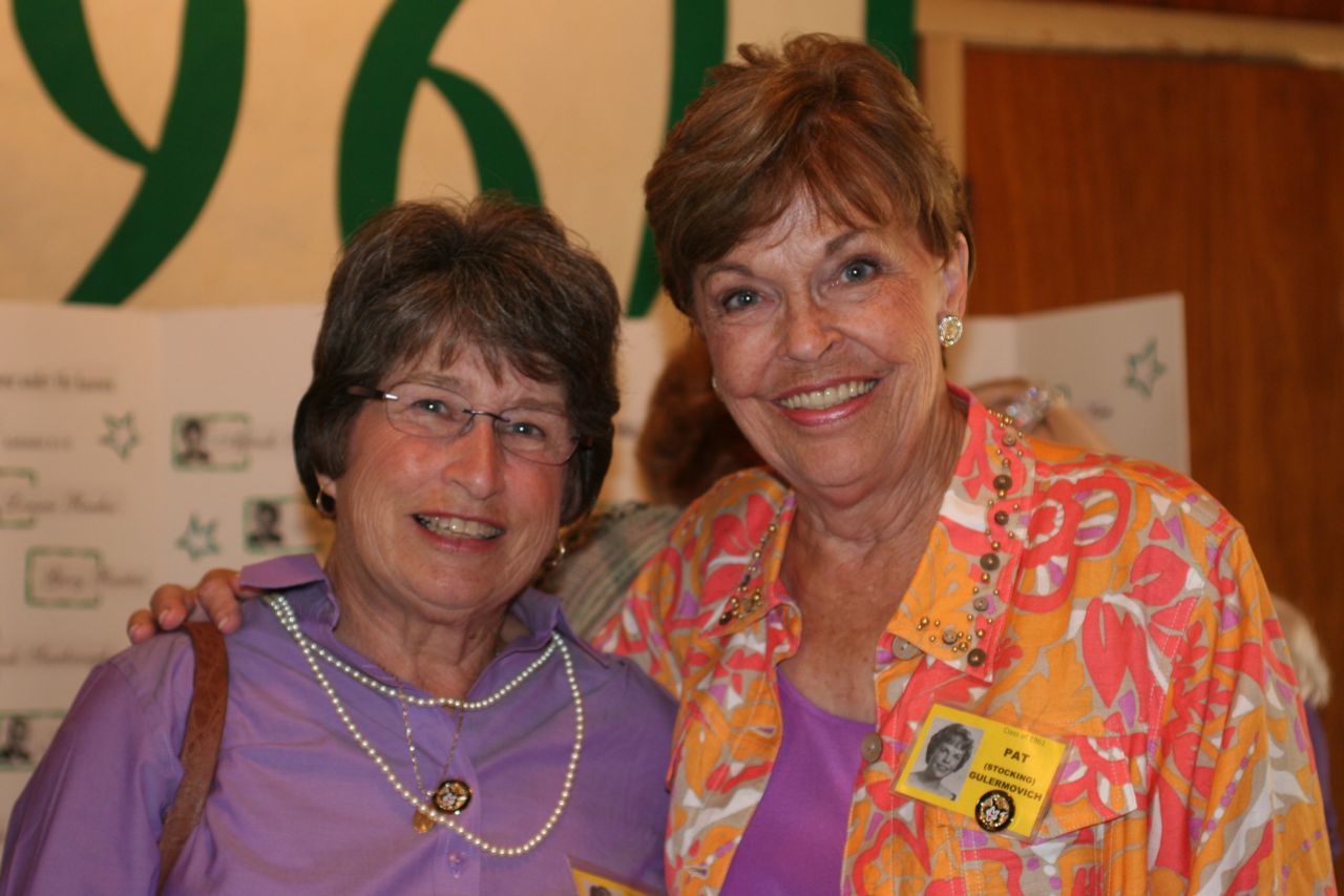 Diane (Secondo) Holley & Pat (Stocking) Gulermovich