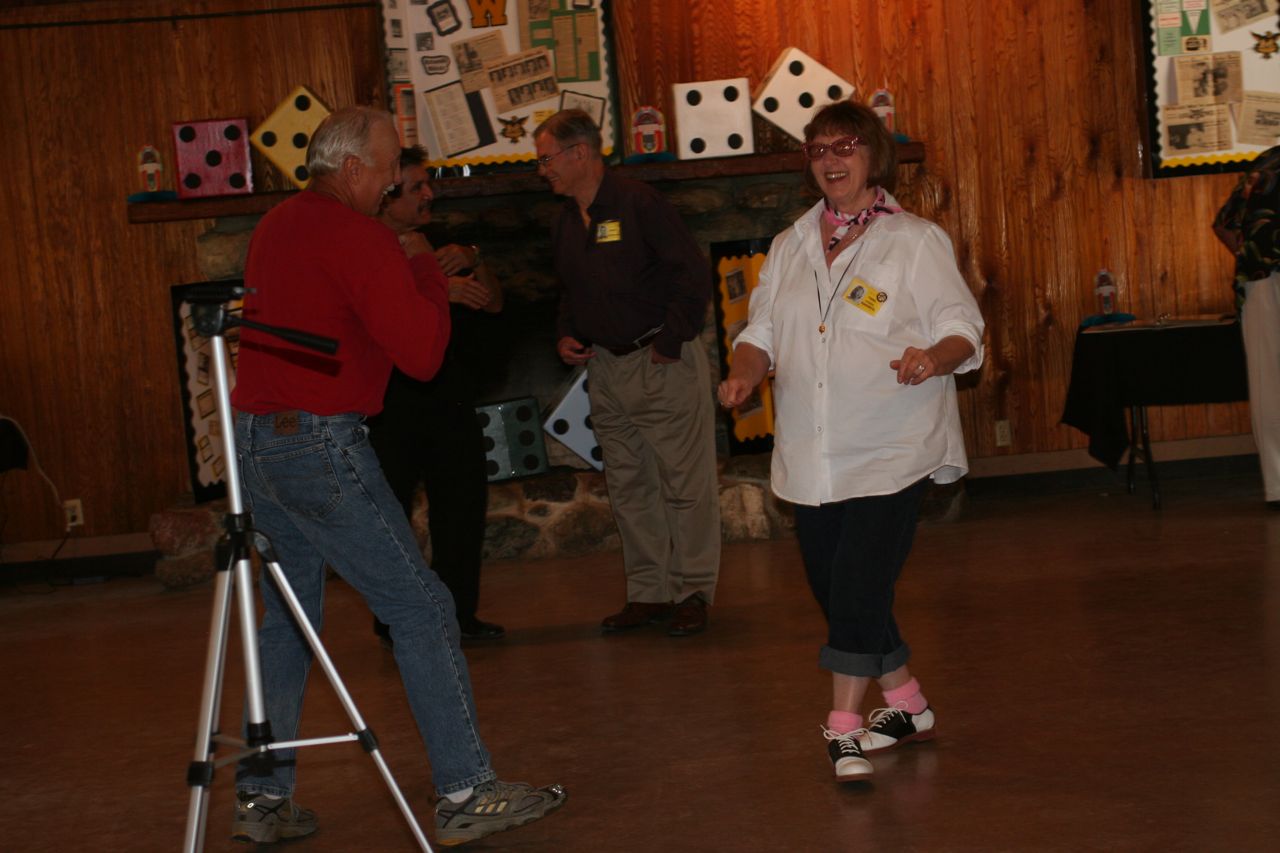 Frank Seman & Tana (Bowen) Roberts dancing