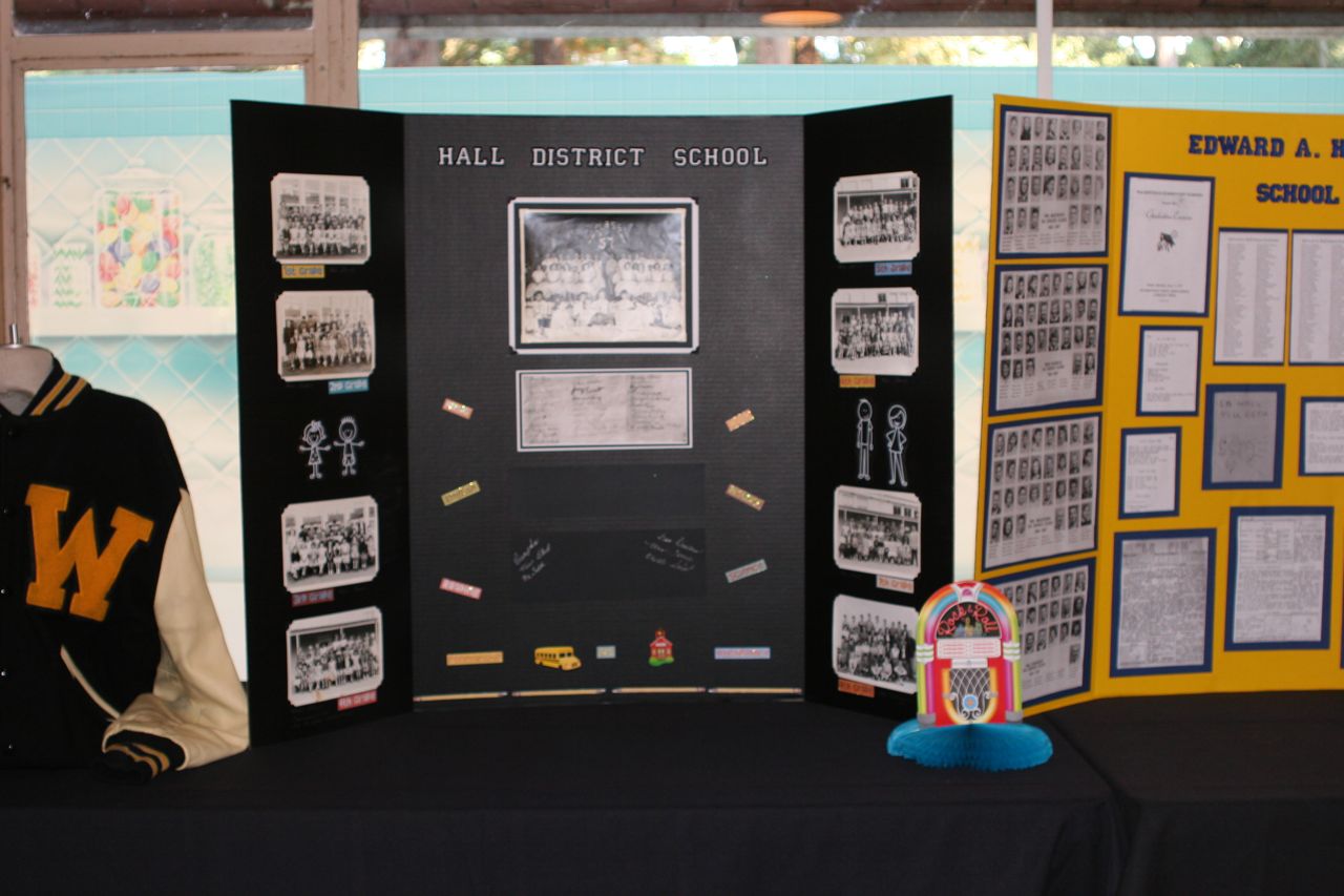 Hall District Elementary School Memory Board