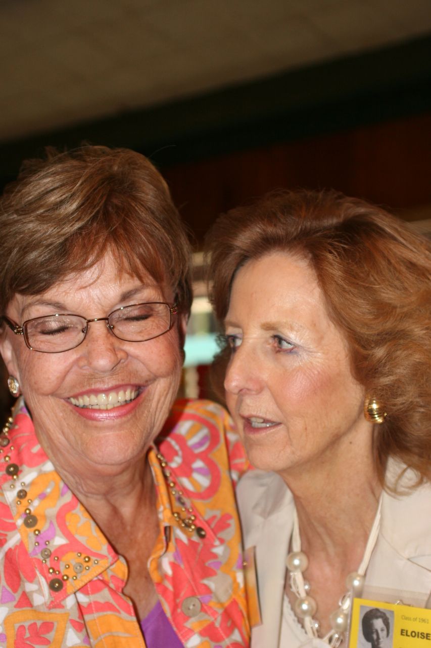 Pat (Stocking) Gulermovich & Eloise Marks