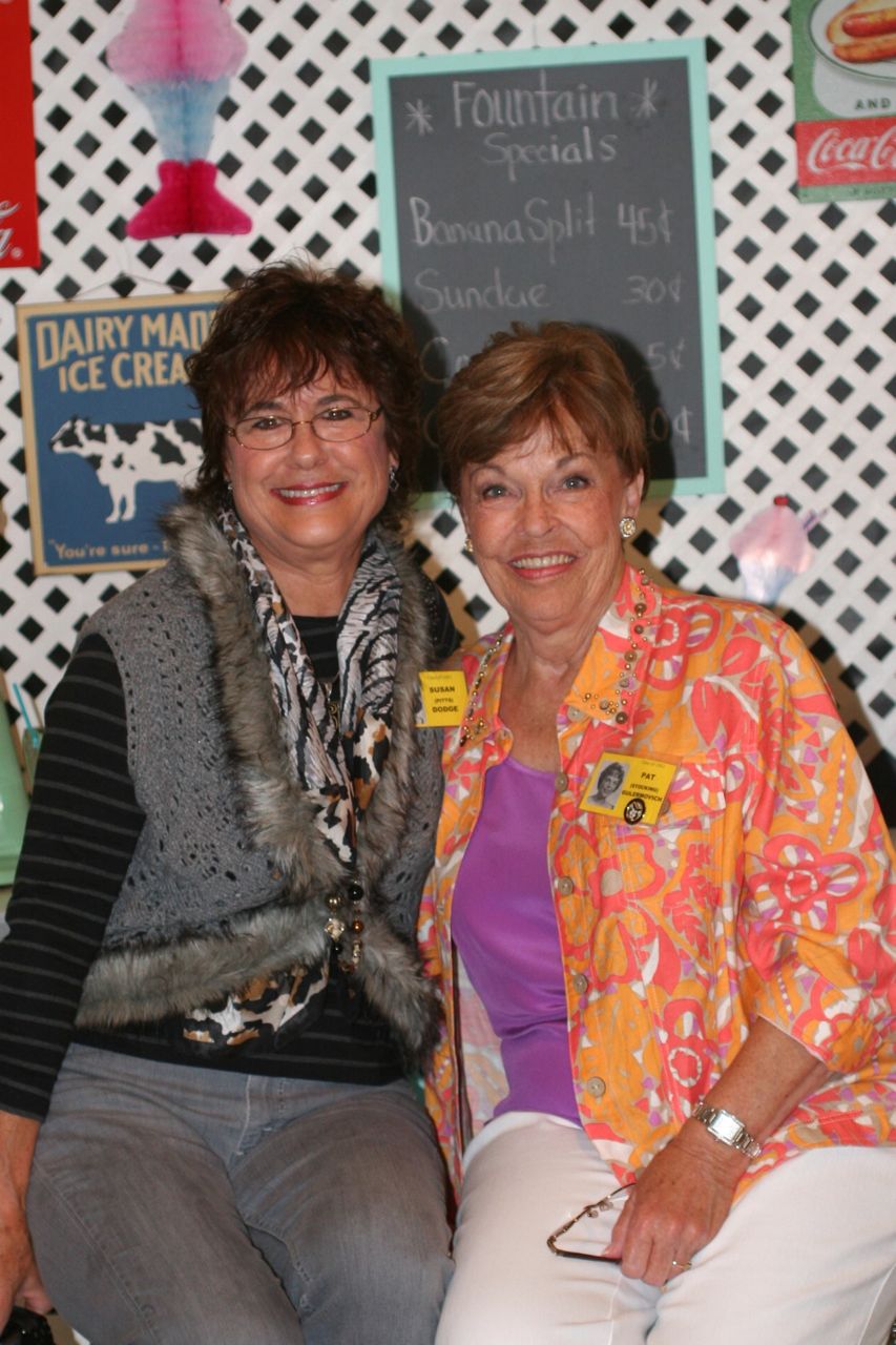 Sue (Pitts) Dodge & Pat (Stocking) Gulermovich