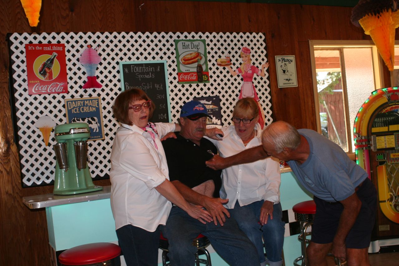 Tana, Charlie, Joanie & Frank