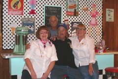 Tana, Frank, Charlie, Joanie