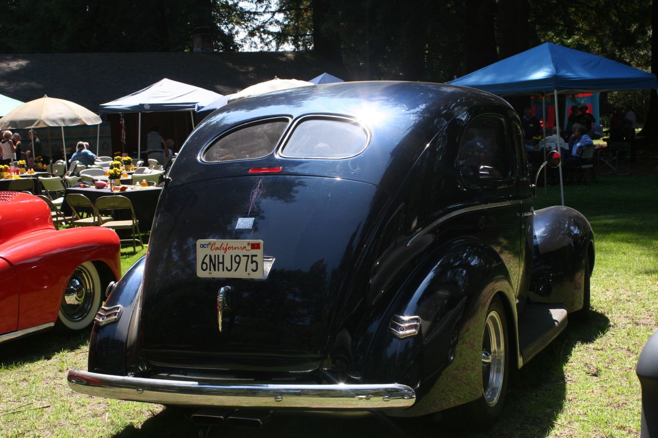 Dark Blue Coupe